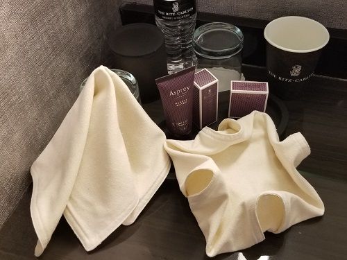 silk towel raw silk