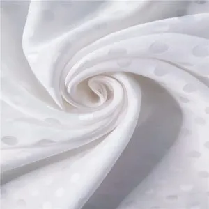 Mulberry Silk Jacquard Polka Dots