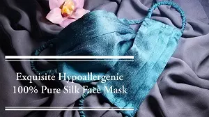 Exquisite 100% Pure Silk Face masks