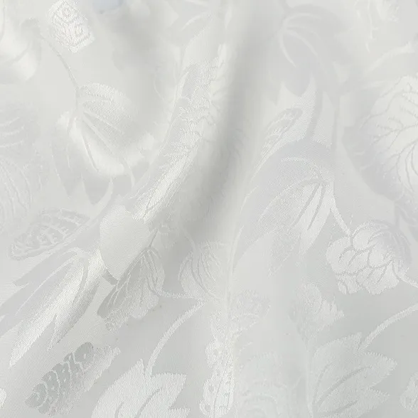 Exquisite Mulberry Silk Jacquard Lotus Flowers 16 momme SILKPRADA