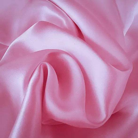 22 Momme Light Pink Silk Charmeuse Fabric for Apparel 