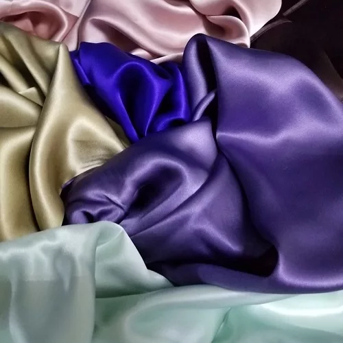 100% Mulberry Silk Velvet Fabric - Baby Pink Silk Velvet Fabric